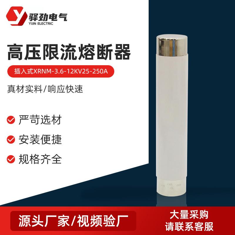 插入式高压限流熔断器XRNM-3.6-12KV25-250A高压限流熔断器