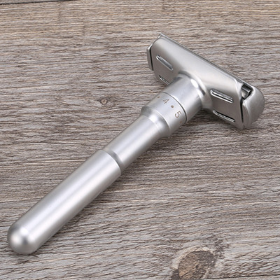 名士剃须刀手动刮胡刀男士可调锋利度水洗不锈老式刮脸刀剃胡刀