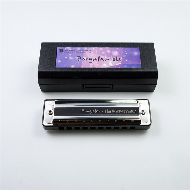 BoogieMan 初学 C十孔布鲁斯蓝调10孔口琴