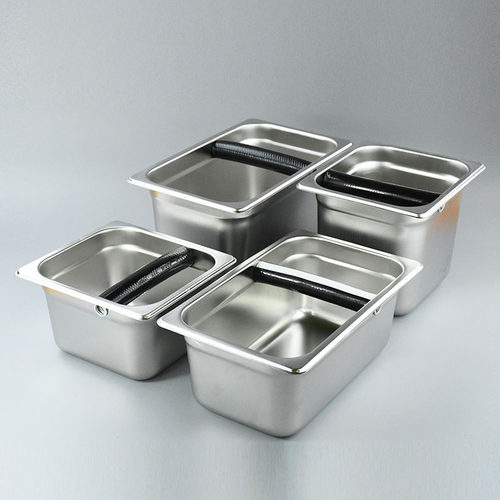 锈钢咖啡渣桶木敲渣桶咖啡机用粉渣盒敲渣桶