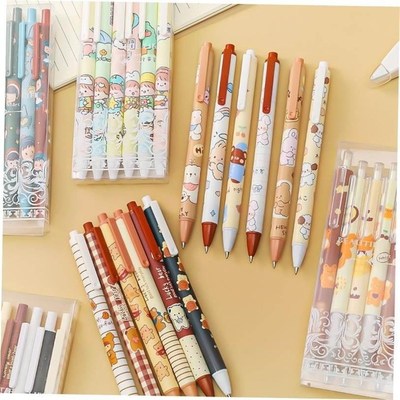 Zoecor 6Pc/Lot Kawarii Gel Pen Set Cute Ballpoint Pens 1