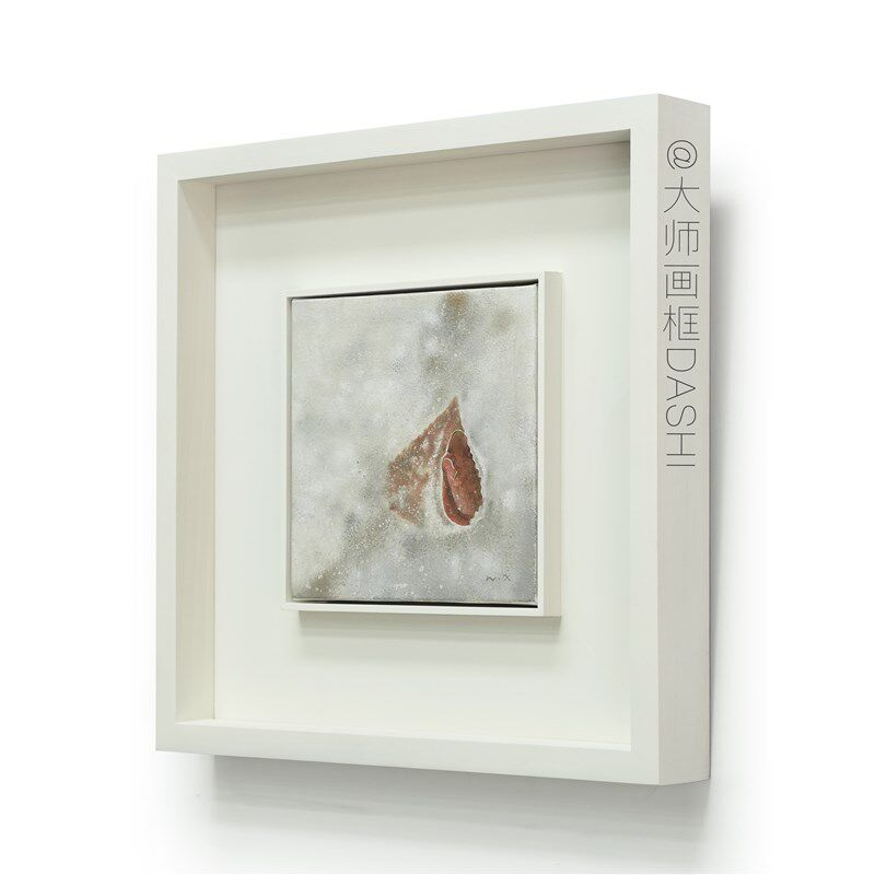 定制现代悬浮手工实木画框油画框外框装裱挂墙装饰拼图摄影相框