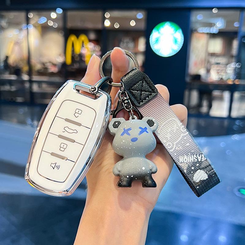 哈弗h6钥匙套专用m6plus/h2s/f7大狗h9国潮版第三代汽车赤兔h7/h5