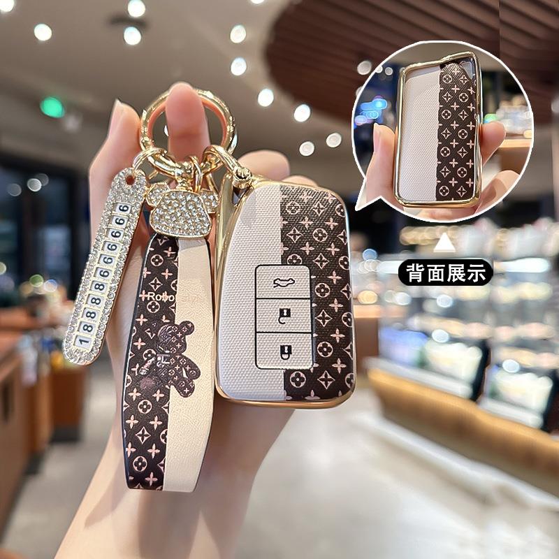 适用雷克萨斯钥匙套es200高级es300h凌志rx300车570壳nx包rx350扣