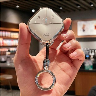 适用2025款五菱宏光mini四代马卡龙四门版钥匙套专用钥匙扣钥匙包