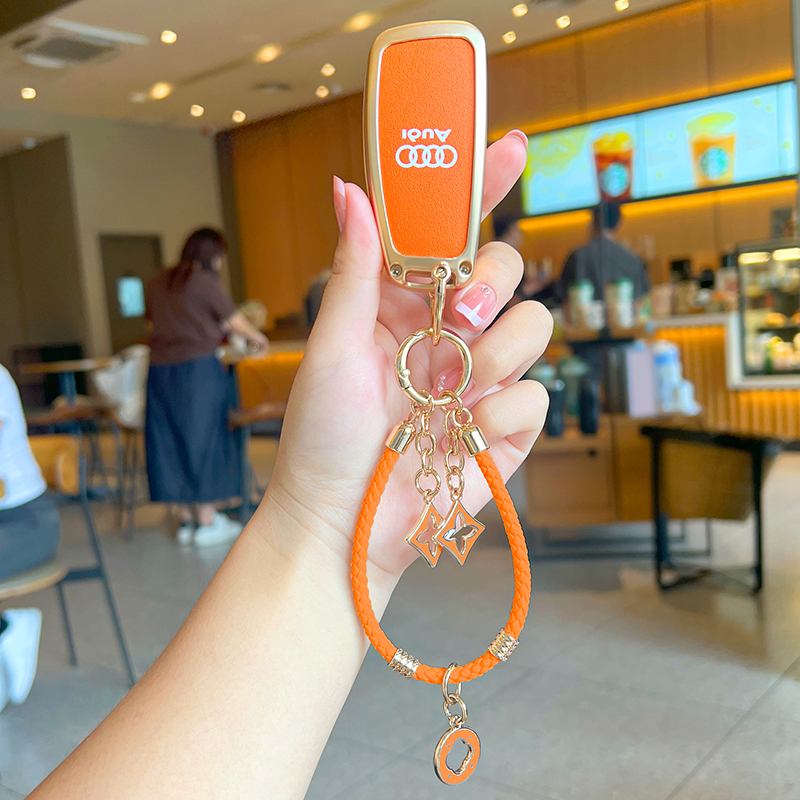 奥迪q2l钥匙套a6l q3 a4l车24包q5l a3l a5 a7l tt q4etron扣S3壳