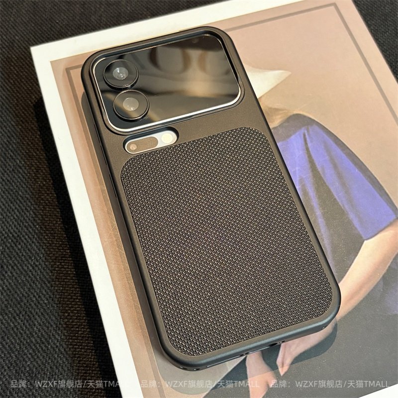 颗粒感贴皮磁吸适用小米17ProMax手机壳新款肤感硬壳por小米17pro轻奢磨砂高级感防摔男女款保护套个性时尚潮