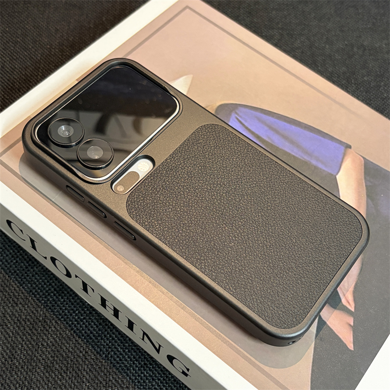 【高品质荔枝纹】适用于小米17ProMax手机壳新款素皮磁吸充电xiaomi17pro轻奢高级感全包硬壳商务男女保护套