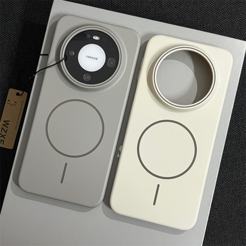 wzxf细圈磁吸充电适用华为Mate80手机壳mate70pro新款钛灰色ProMax磨砂高级感m60商务奢华max超薄por硬壳mt50