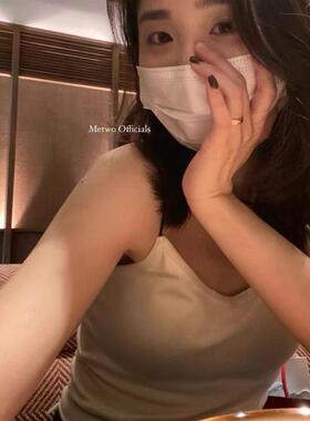 棉质内搭细吊带一体抹胸修身打底外穿网红爆款秋季小背心女19116