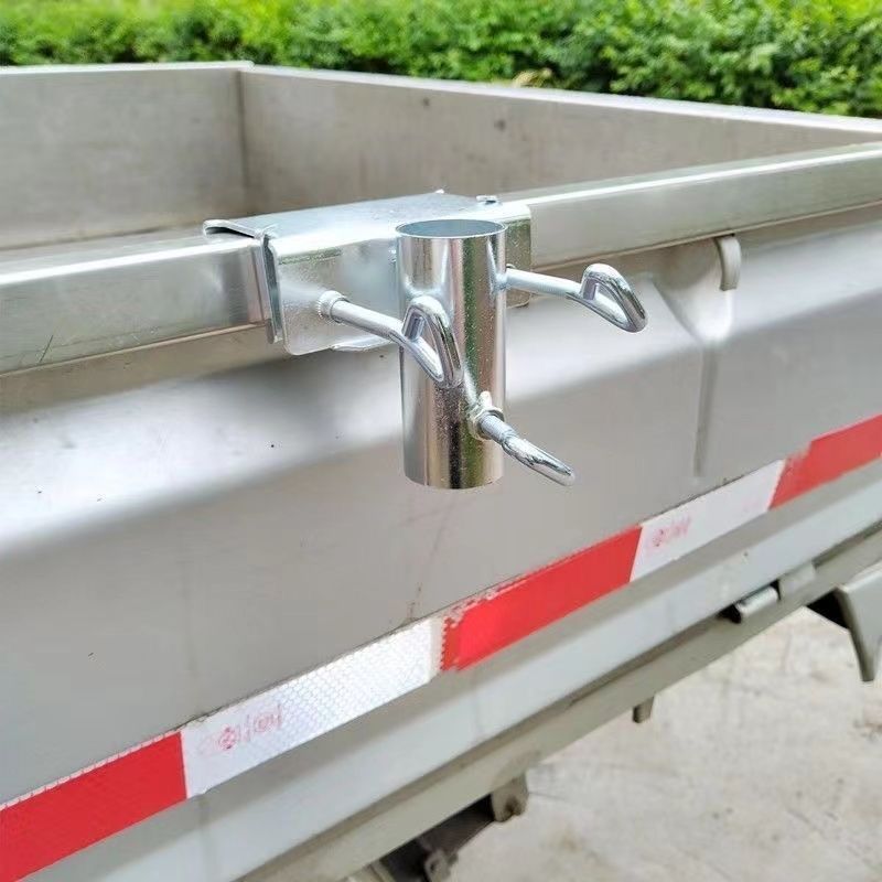 雨伞架固定器太阳伞车框固定架夹子摆摊伞三轮车货车大遮阳伞支架