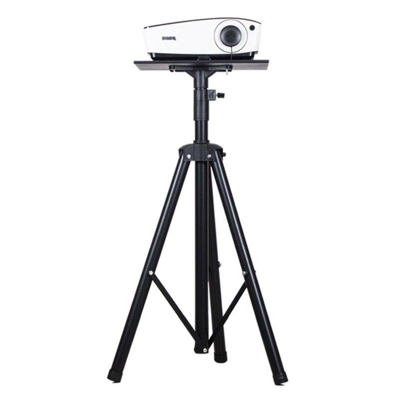 通用投影机支架投影仪三角架落地支架包邮家用折叠移动便携式万能