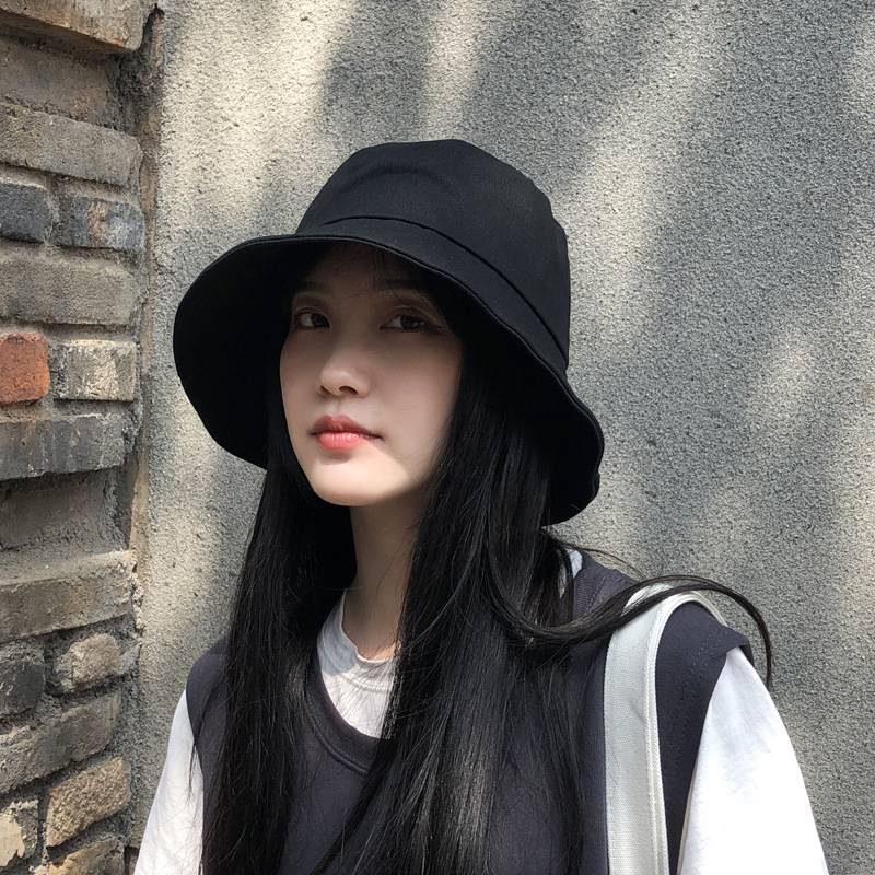 渔夫帽防晒帽男女新款大帽缘钓鱼盆帽太阳帽子春夏韩版百搭遮阳帽