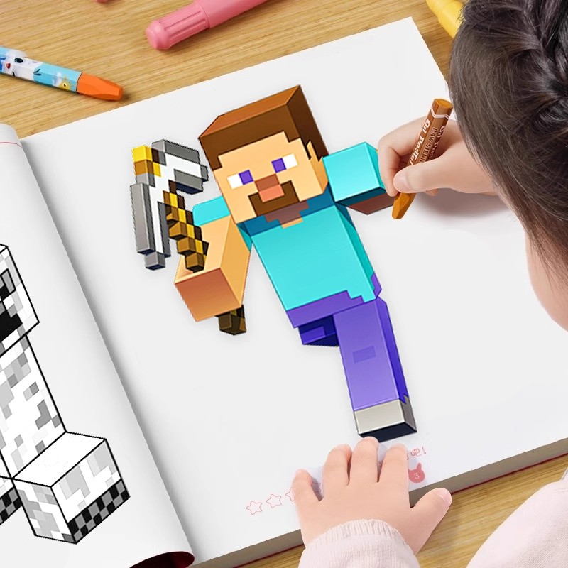 我的世界像素画MC描摹本
