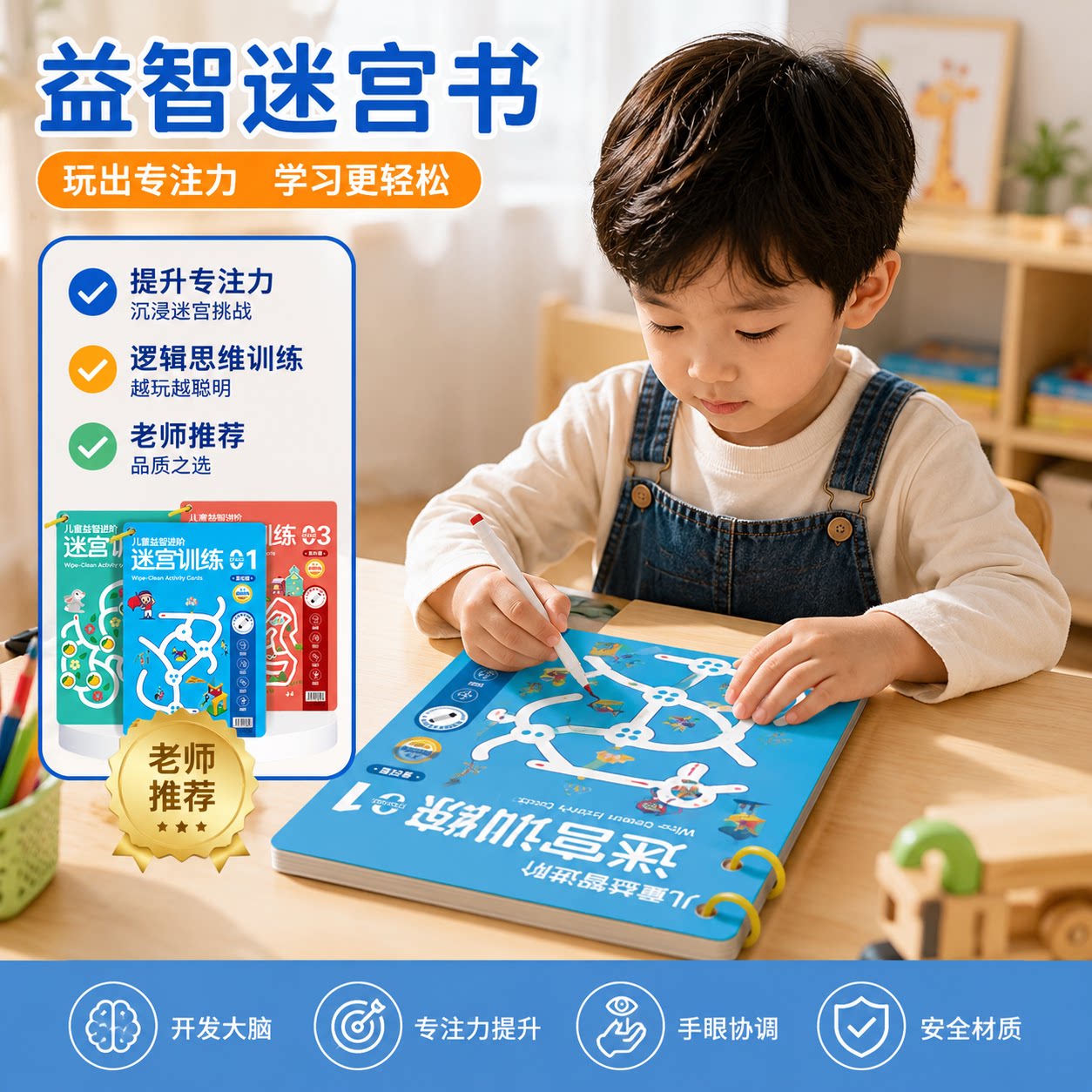 儿童迷宫训练益智早教类玩具全套图片