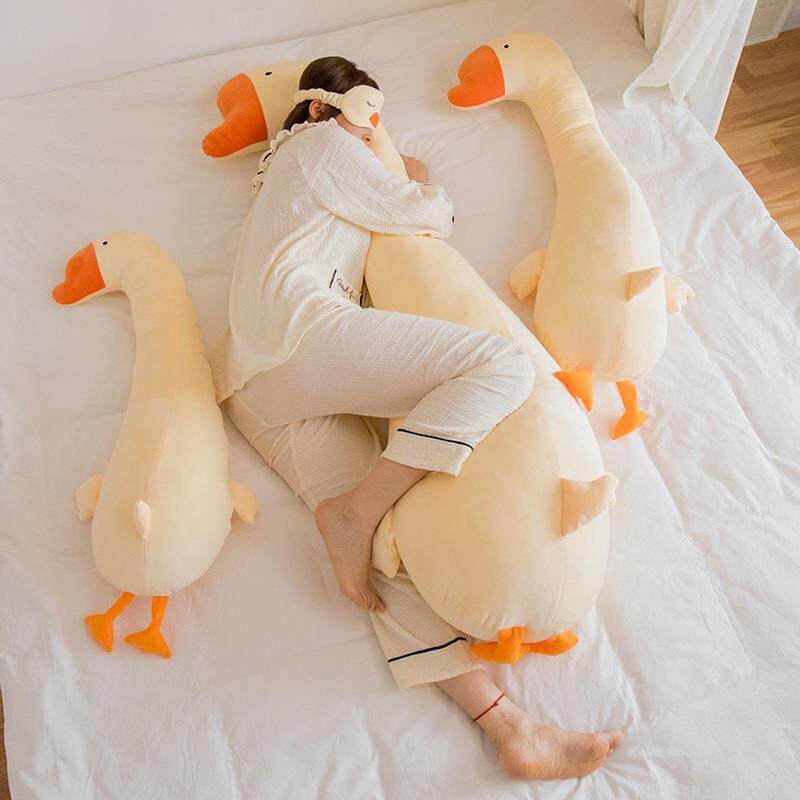 可爱抱枕女生睡觉夹腿枕头男生款床头靠垫床上长条枕侧睡枕可拆洗