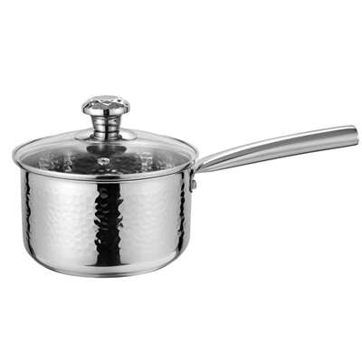 外贸跨境锅具套装304不锈钢火锅汤锅奶锅煎锅四件套装礼品Pot set