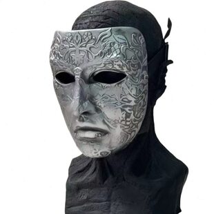 鲍德温四世面具万圣节复活节树脂工艺品人物脸谱面罩角色装扮假脸