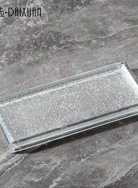 06YM卫生间洗漱台浴室收纳架酒店毛巾洗手台置物架漱口杯托盘摆件