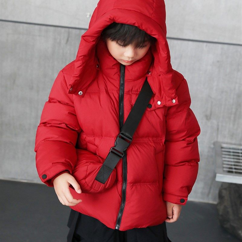 男童羽绒服90绒2024冬季新款儿童羽C绒服加厚亲子装[送挎包]23061