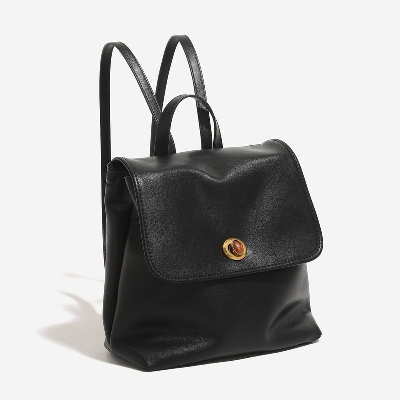 小众高级双肩书包2025新款大容量休闲日常通勤百搭V背包手提电脑