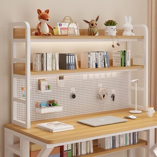 桌面置物架办公桌书桌多层铁艺桌上架F子学生学习桌收纳洞洞板书