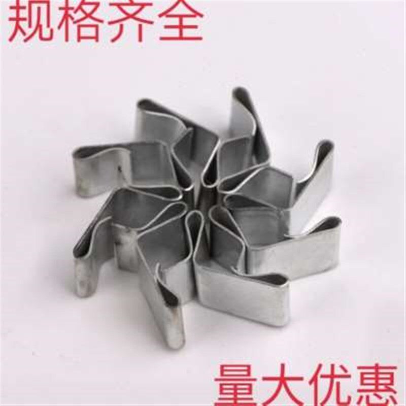 桥架配件镀锌电缆桥架锁t扣弹簧扣锁桥架免焊扣盖板卡扣线槽配件