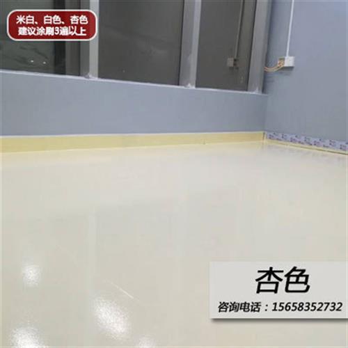 水性环氧地坪漆水泥地面s漆耐磨防潮地板漆室内外家用白黑色自