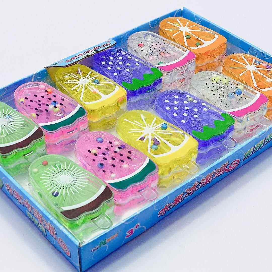 大棒冰和小c棒冰起泡胶水果冰淇淋水晶泥彩泥带香味儿童玩具礼品