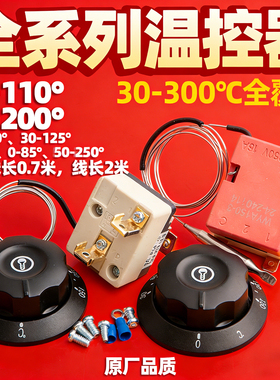 温控开关温控器商用煮面桶豪华款油炸炉油炸锅30-110 250V16A