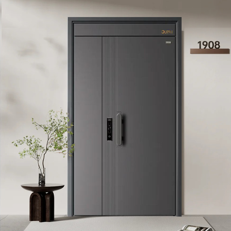 防盗门进户门欧派家用甲级子母门智能指纹锁安全门入户门欧尚04