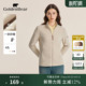 金熊秋季 BEAR GOLDEN 女士休闲立领摇粒绒拉链外套 双面摇粒绒