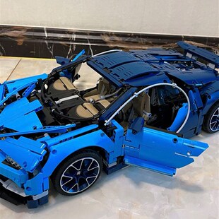 布男迪拼装跑车2025新款积木玩具加孩模型N机械组汽模赛车车型遥