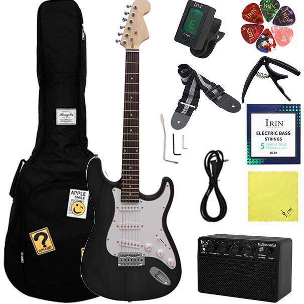 境外热销寸电吉他套装成人初学者成人入门练习演奏弹拨类乐器