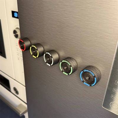 新品Tire Fridge Magnets一级方程式赛车轮胎冰箱贴磁铁装饰