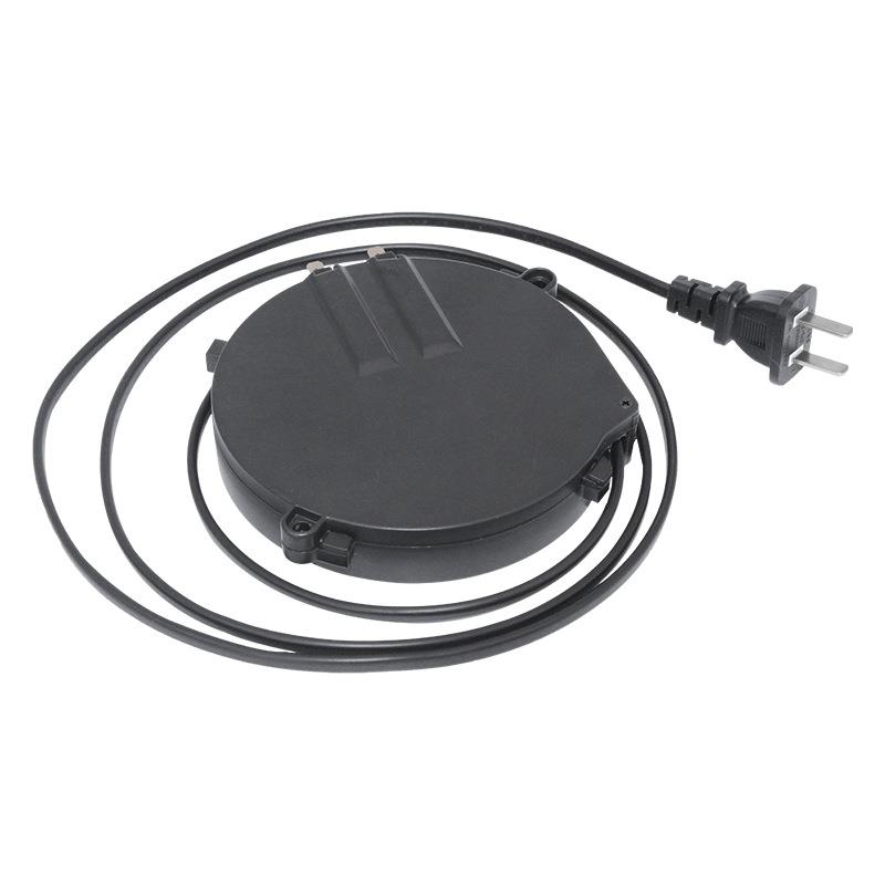 家用排插自动伸缩卷线盘带线电饭煲卷收器遥控2芯电源收纳卷线盘