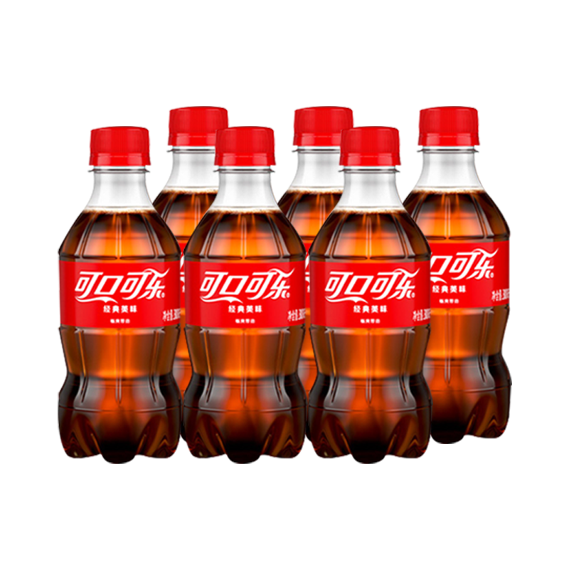 12瓶可口可乐系列300ml碳酸饮料