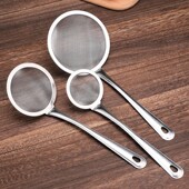 不锈钢豆浆果汁过滤网筛家用厨房超细滤勺捞勺火锅隔油漏勺漏网