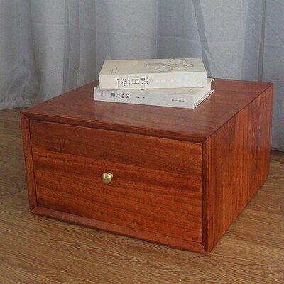 新中式实木单层斗柜多功能储物柜多层叠加收纳柜子组合地柜抽屉柜