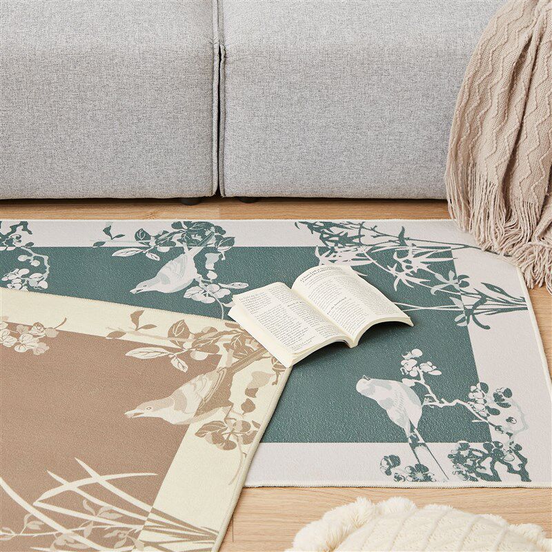 南京博物馆文创园林游记秋冬厚款地毯新中式床Q边沙发地垫客厅卧,节庆用品/礼品,创意坐垫,淘宝优惠券,粉丝福利购,淘宝优惠卷