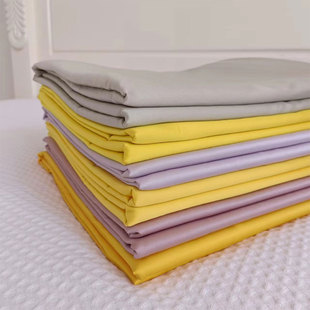 重磅!牀单单件120支高纱支匹马棉纯色全P棉双人睡单丝滑密实