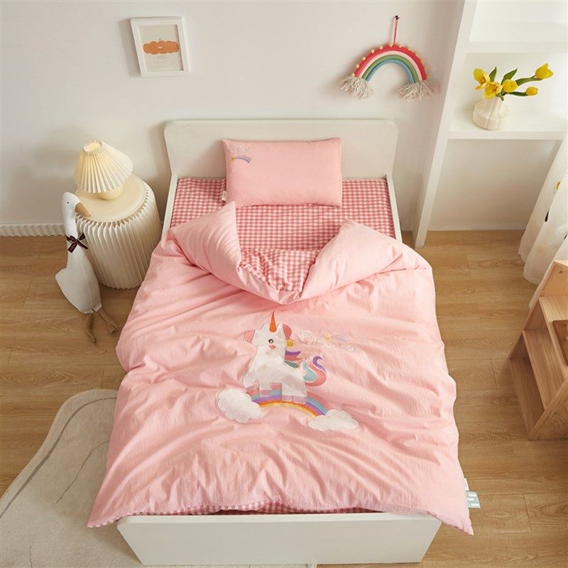 幼儿园被子三件j套儿童午睡被套宝宝婴儿六件套被褥空调被,婴童用品,婴童床品套件,淘宝优惠券,粉丝福利购,淘宝优惠卷