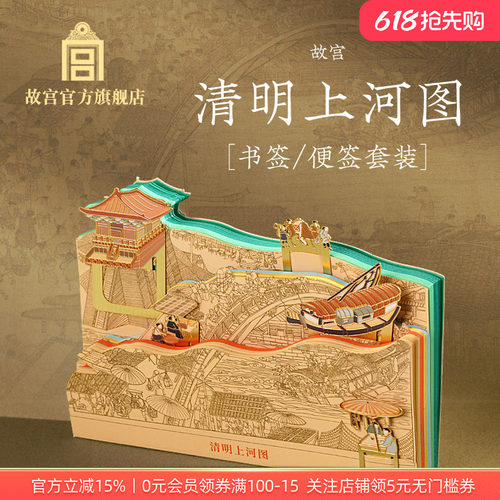 故宫官方店丨清明上河图书签