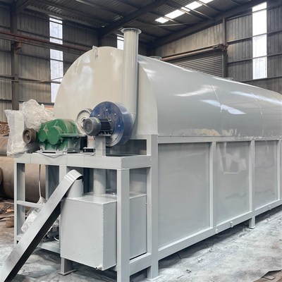 猪血药渣矿粉煤泥药材石英砂豆渣面包渣河沙石英砂滚筒式烘干机