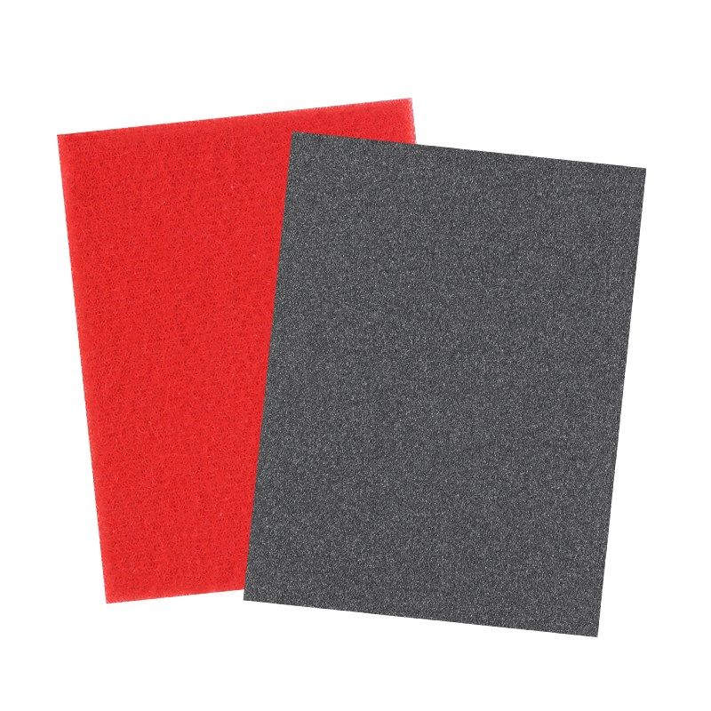 植绒海绵砂块汽车漆面抛光打磨神器模型车用干磨机气磨机砂纸磨片