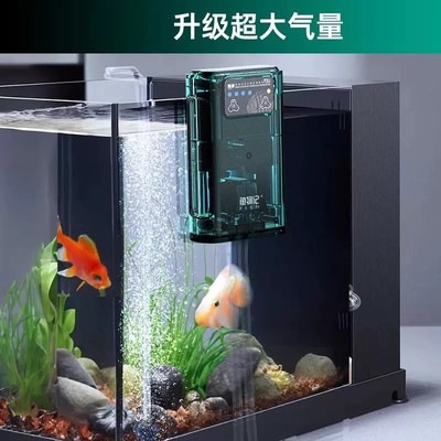 鱼缸氧气泵户外钓鱼充电增氧泵小型便捷防水两用打氧机长续航