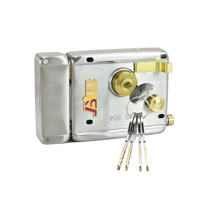 防盗门锁外装锁超B级防锡纸大门锁木门锁叶片匙室内外房门铁门锁