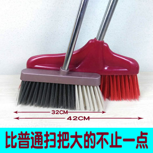加大加长花园扫把家用单个塑料阳台庭院户外室内扫地笤帚车间扫帚