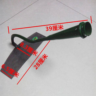 轴承钢大号方锄头农用工具园艺除草松土开垦挖地锄草园林家用锄头