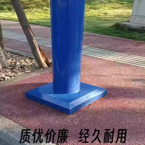 底板罩子监控立杆路灯圆形底座盖板方形照车牌立R柱盖子法兰装饰